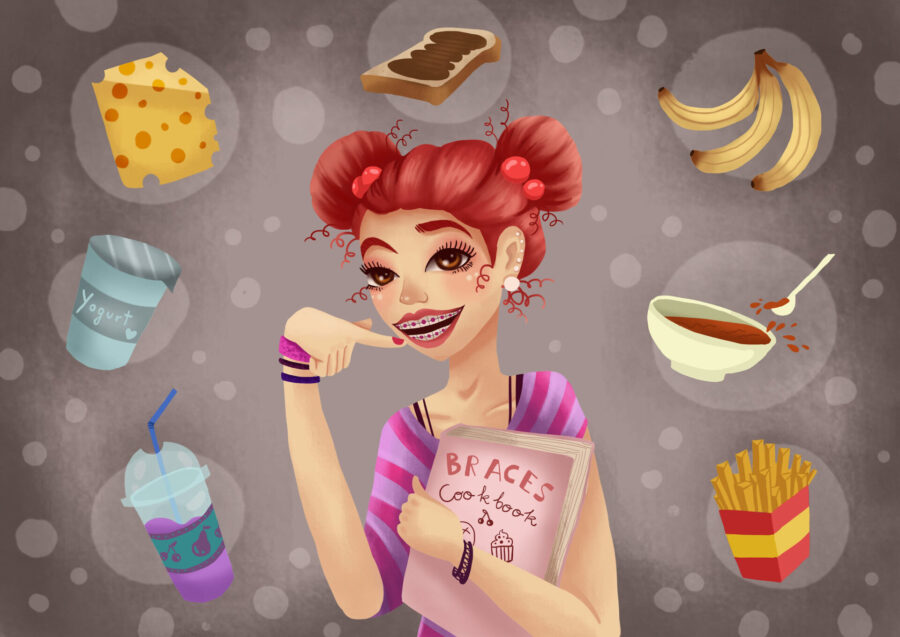 life with braces, braces cookbook, things to eat with braces